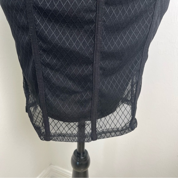 Bozzolo Junior Black Mesh Dress L - Picture 5 of 10